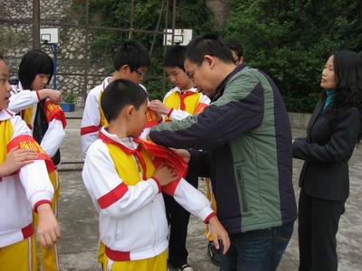 珠海市香洲区拱北小学红袖章授予仪式